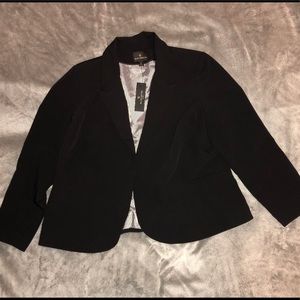 Black Worthington Blazer (Plus Size)